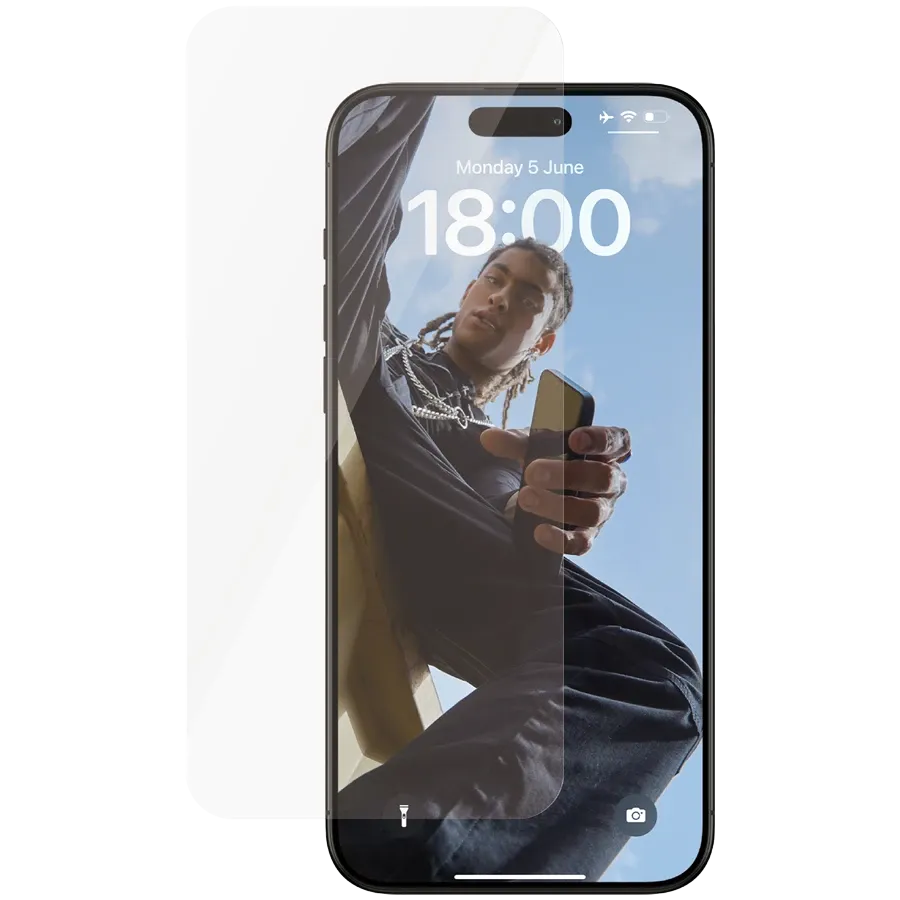 photo - PANZERGLASS Tempered Glass  for iPhone 15 Pro Max