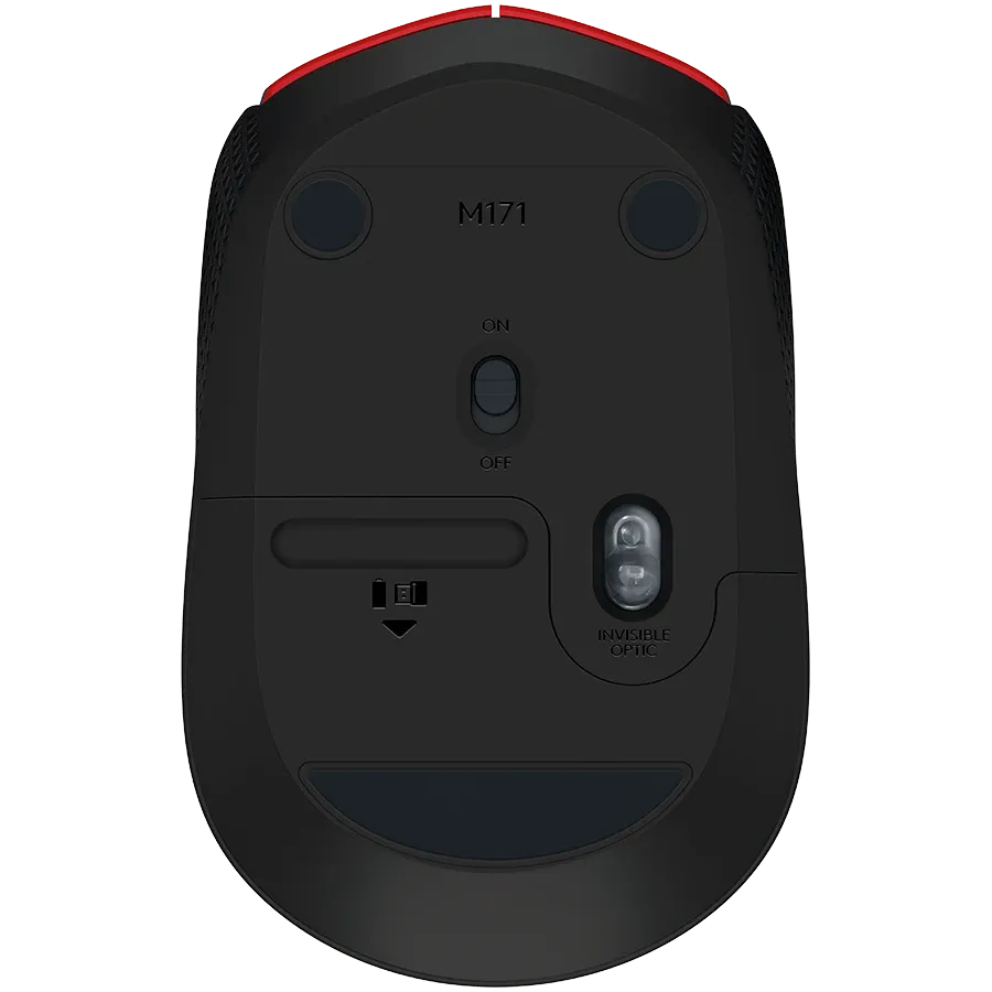 photo 4 - Мышь LOGITECH M171 Wireless Red (L910-004641)