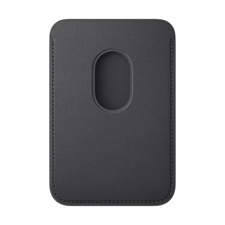 photo 2 - Pul kisəsi Apple FineWoven MagSafe ilə iPhone üçün, Qara