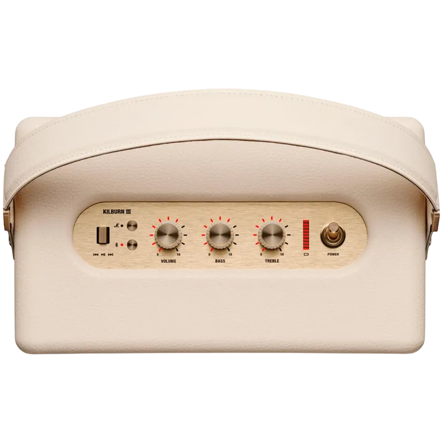photo 3 - MARSHALL Kilburn III Портативна акустична система, Cream