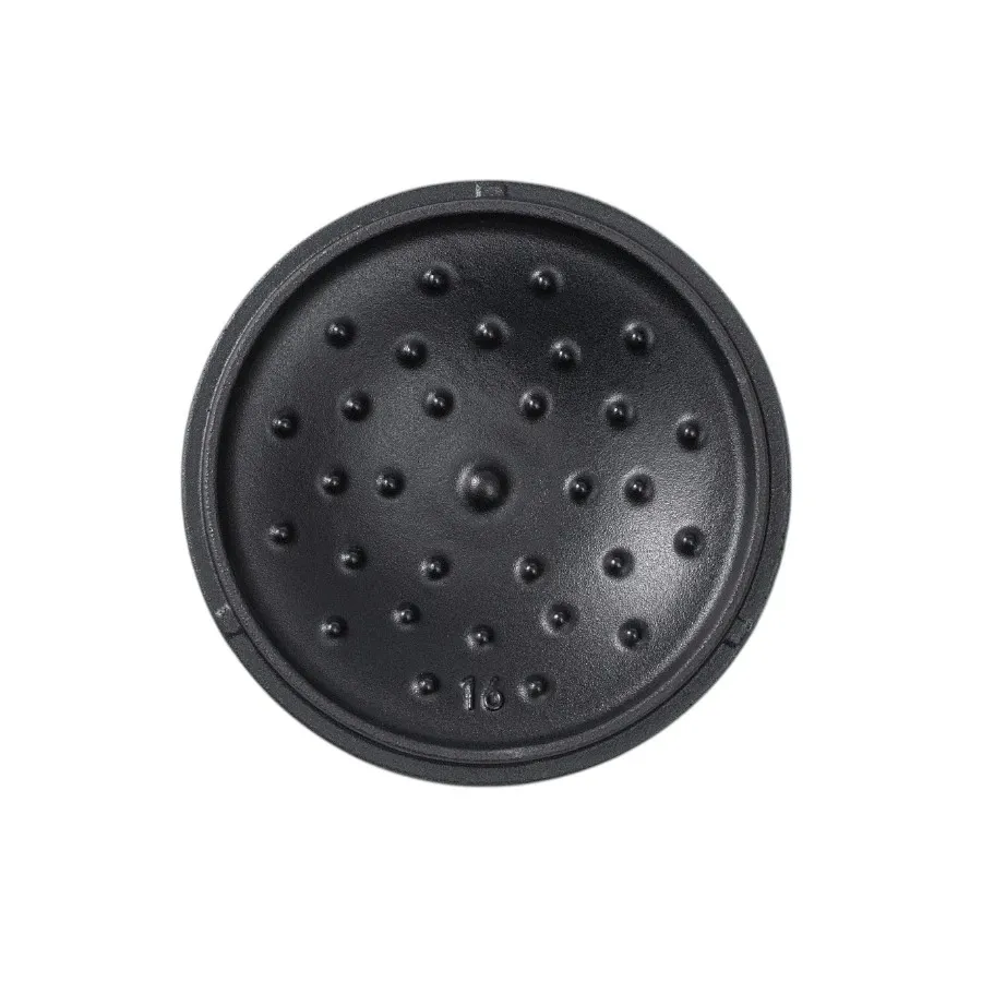 BUYDEEM |АнглійськаEnameled Cast Iron Dutch Oven, model CP541, color Koi RedАнглійська|, Kobe Gray – photo 3