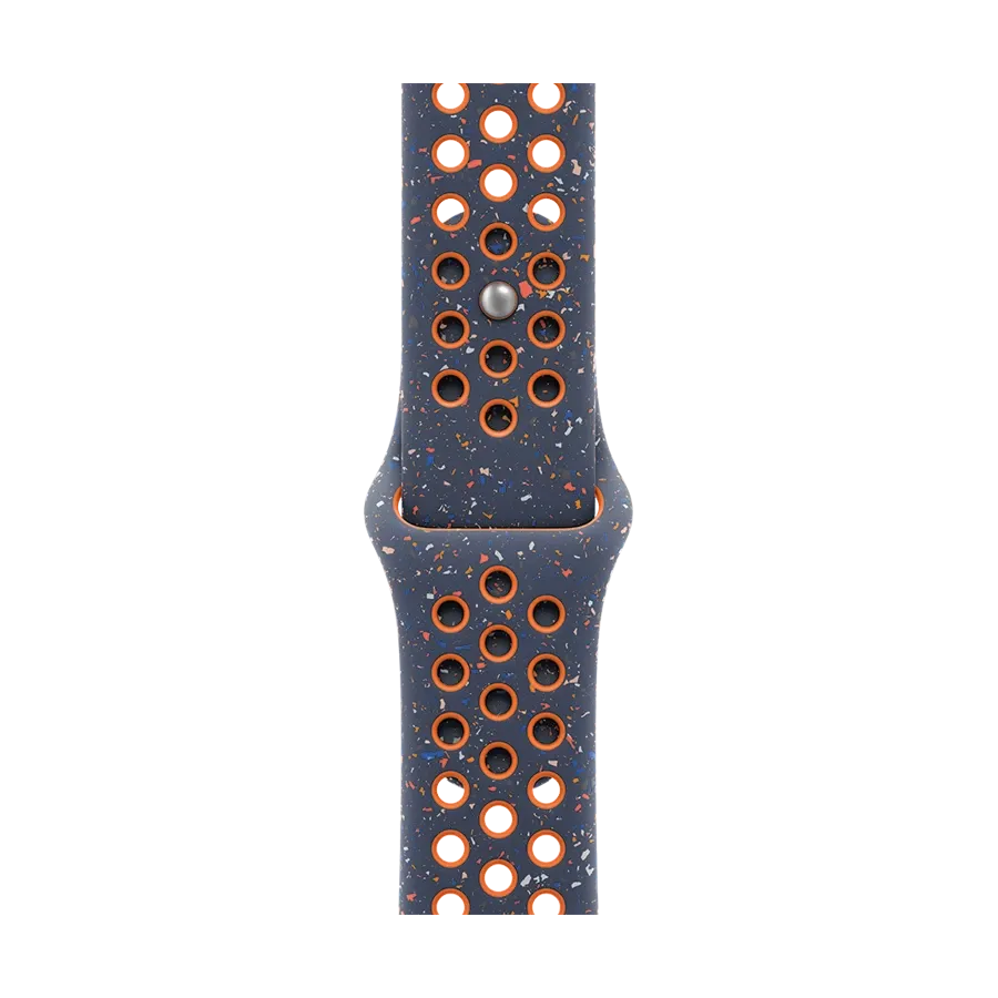 photo 1 - Kəmər Apple Nike Sport Band, Apple Watch üçün, 42/44/45/49 mm, M/L, Blue Flame