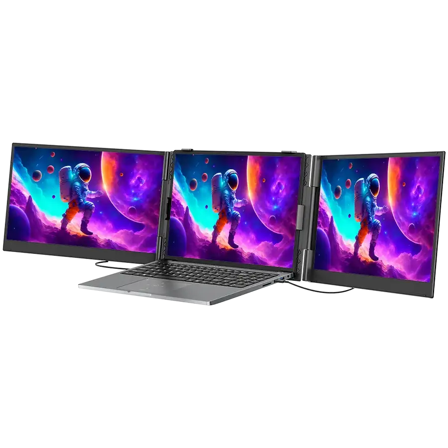 Monitor LCD BLACKVIEW( 1920x1200, IPS, Kickstand, USB, MM) Gray – photo 2