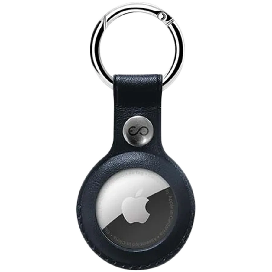 photo - Breloc EPICO din piele pentru AirTag, Blue