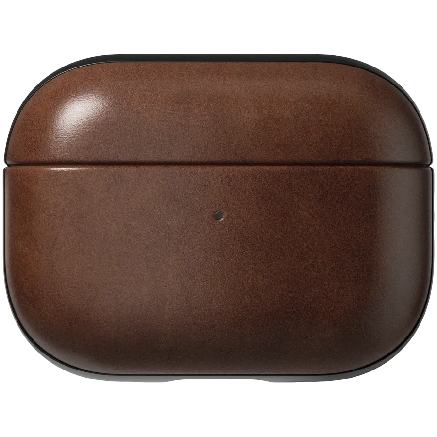 photo 1 - Чехол Nomad Modern Leather Rustic Brown Horween for Airpods Pro 2nd Gen (NM01997085)