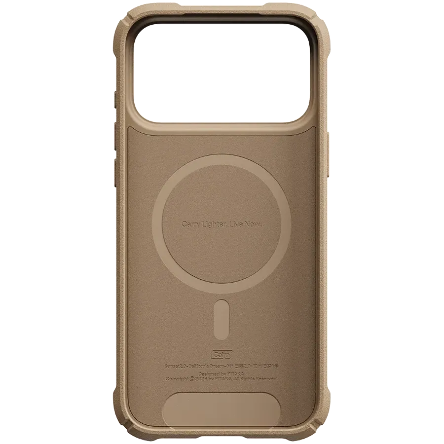 Husă PITAKA Sunset Cairn cu MagSafe pentru iPhone 18 Pro Max, California Dream – photo 2