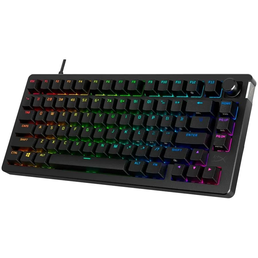 photo 2 - Tastatură pentru gaming HYPERX Alloy Rise 75 RGB, Black