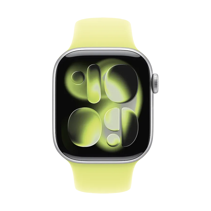 photo 3 - Apple 42mm Sport Band - S/M & M/L Band  for Apple Watch 38/40/41/42 mm, Size M/L, Neon Yellow