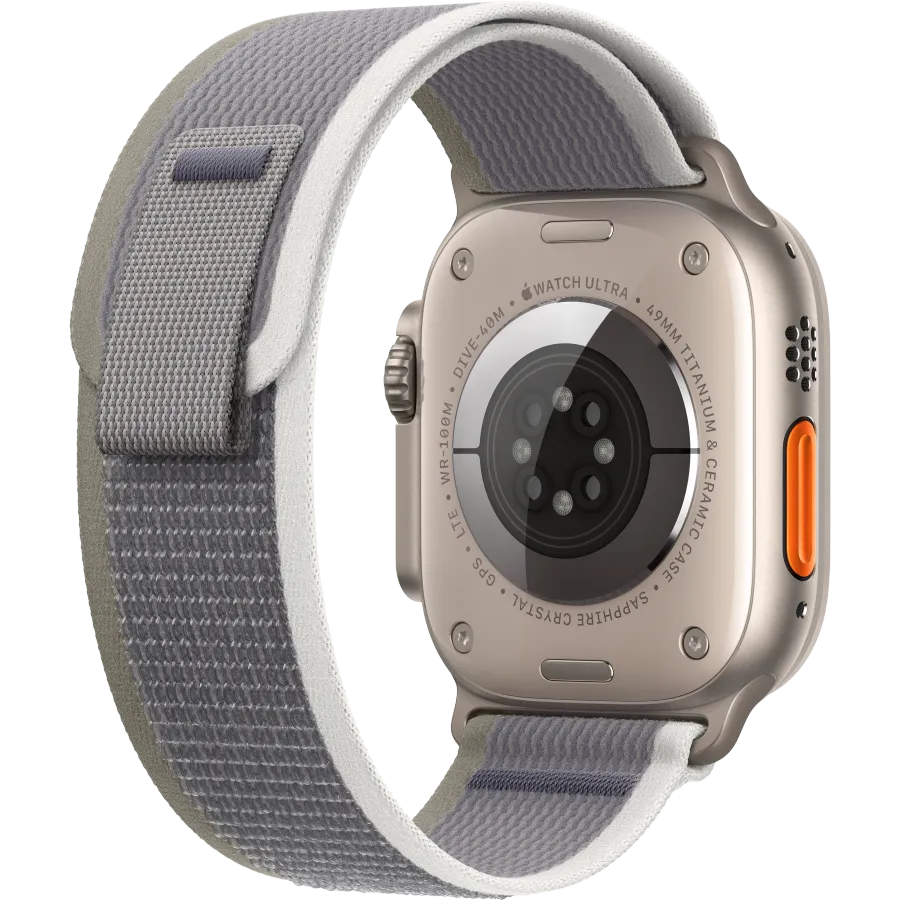 photo 3 - Apple Watch Ultra Series 2 GPS + Cellular, Green/Grey Trail Loop, S/M, 49мм, Natural