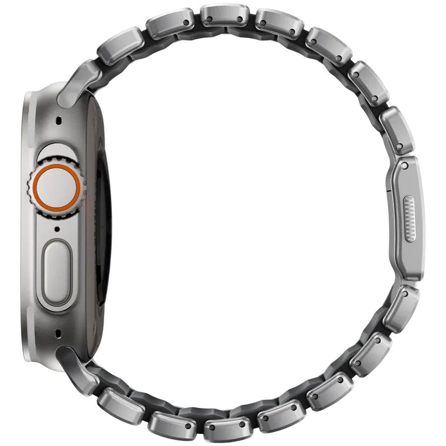 photo 2 - NOMAD Band Extension Stratos Band Natural Hardware/Black за Apple Watch 44 mmApple Watch 45 mmApple Watch 46 mmApple Watch 49 mm 46/49 mm