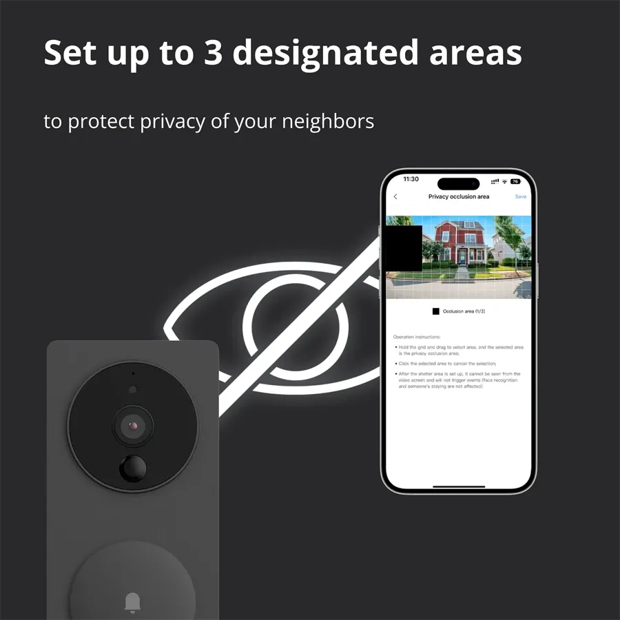 photo 12 - Security - Surveillance Indoor Camera AQARA (Wi-Fi) Black