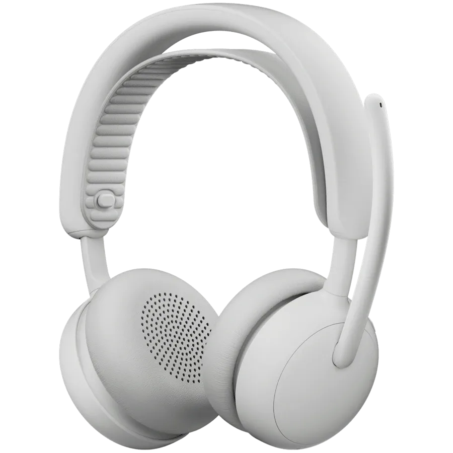 photo 1 - Навушники Logitech Zone Wireless 2 ES for Business Off-white L981-001520