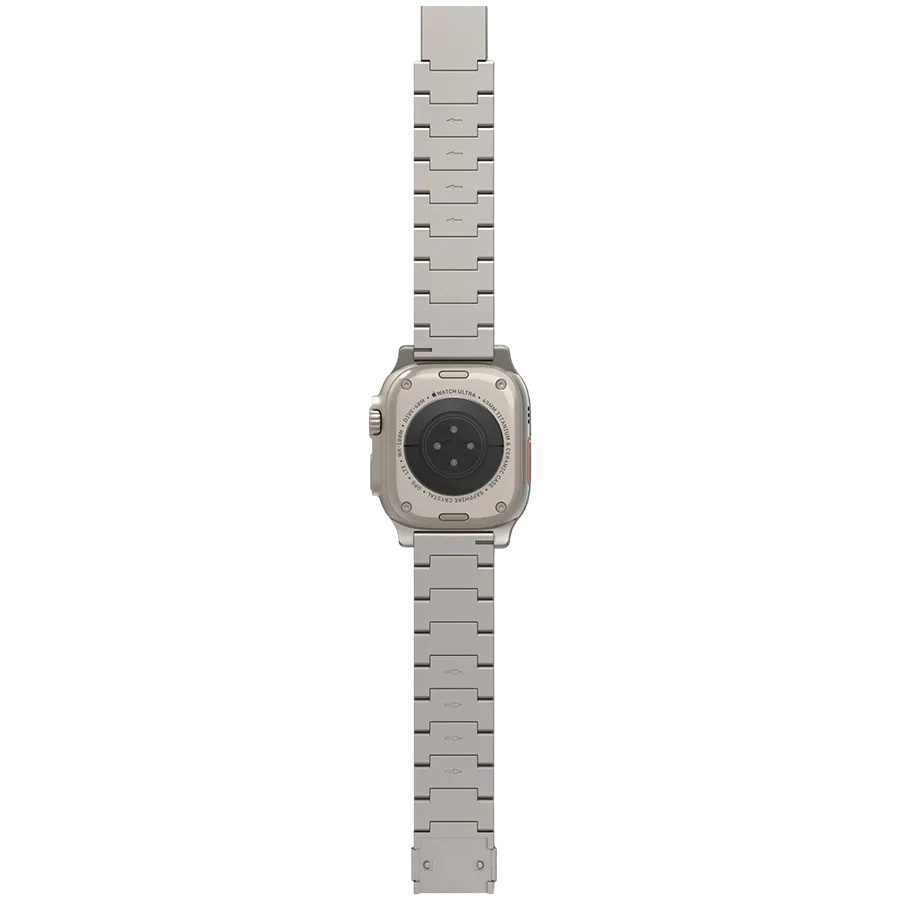 photo 7 - DECODED Titanium Watch Band for Apple Watch 44/45/46/49 mm, Natural Titanium