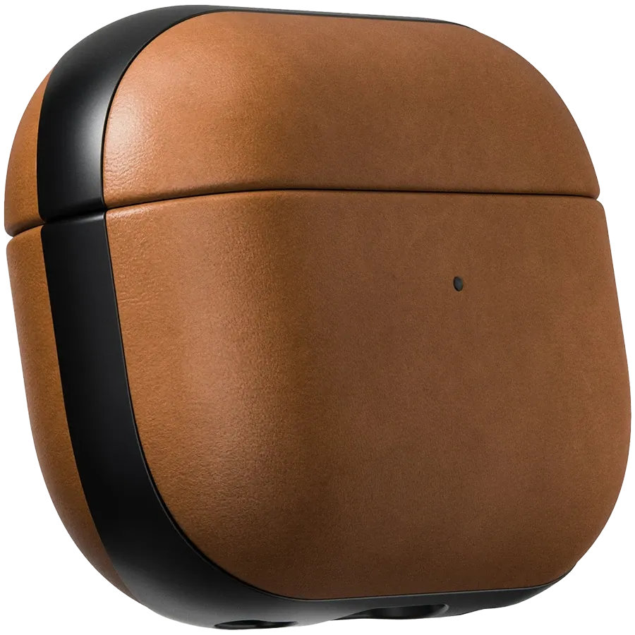 photo 2 - Чехол Nomad Modern Leather English Tan for Airpods Pro 2nd Gen (NM01999485)