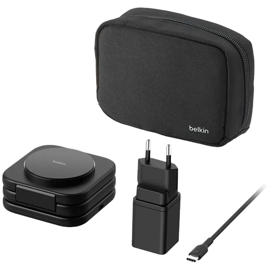 photo 4 - Wireless charger BELKIN Travel Pad, 15 W, Black