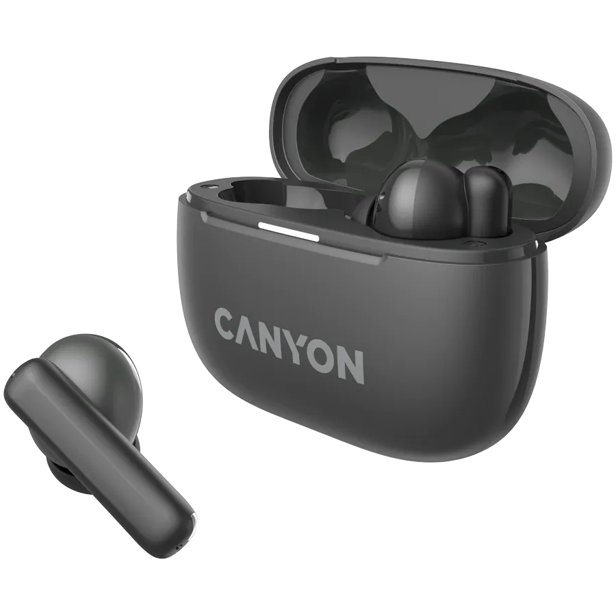 photo 3 - CANYON TWS-10 Беспроводные наушники, Тёмно-серый