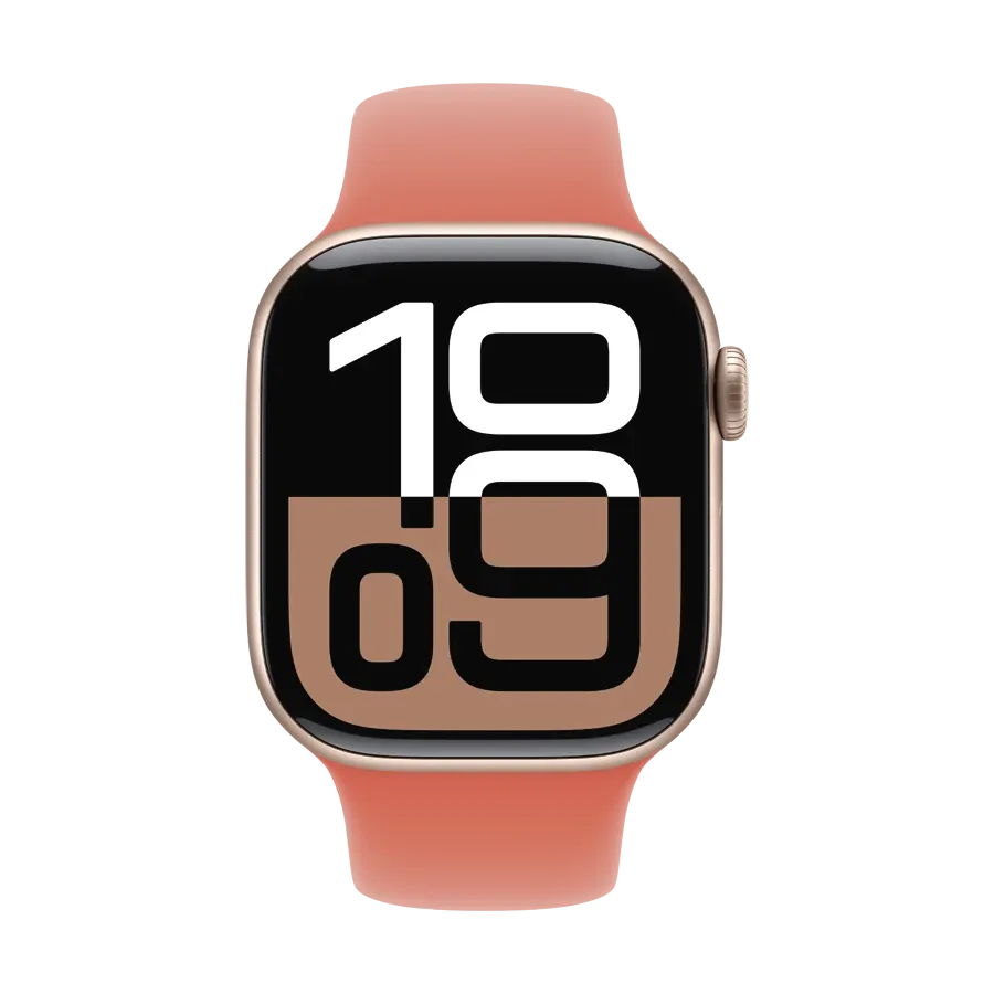 photo 3 - Apple 42mm Sport Band - S/M & M/L Band Extension Sport Band Tangerine за Apple Watch 38 mmApple Watch 40 mmApple Watch 42 mmApple Watch 41 mm 38/42 mm