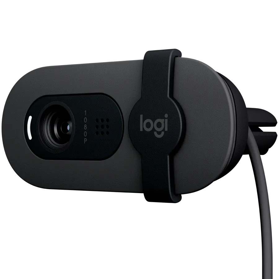 photo 4 - Веб-камера LOGITECH Brio 100 Full HD Webcam - GRAPHITE - USB - EMEA28-935 (L960-001585)