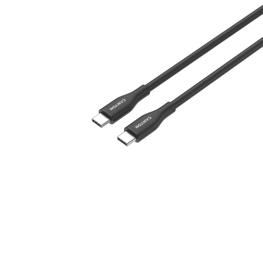 photo 3 - Кабель CANYON CC60SC10 USB-C на USB-C, 1м, Чёрный