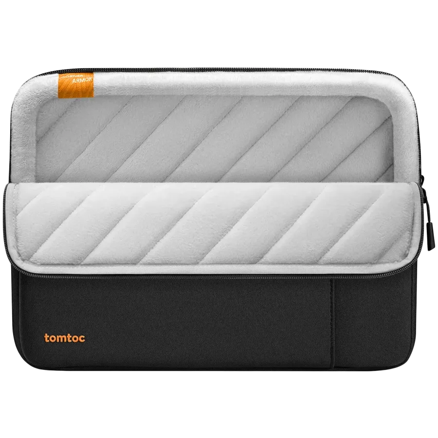 photo 2 - TOMTOC Պայուսակ Defender-A13 Laptop Sleeve  Սև for MacBook Pro 16/Notebook up to 16"