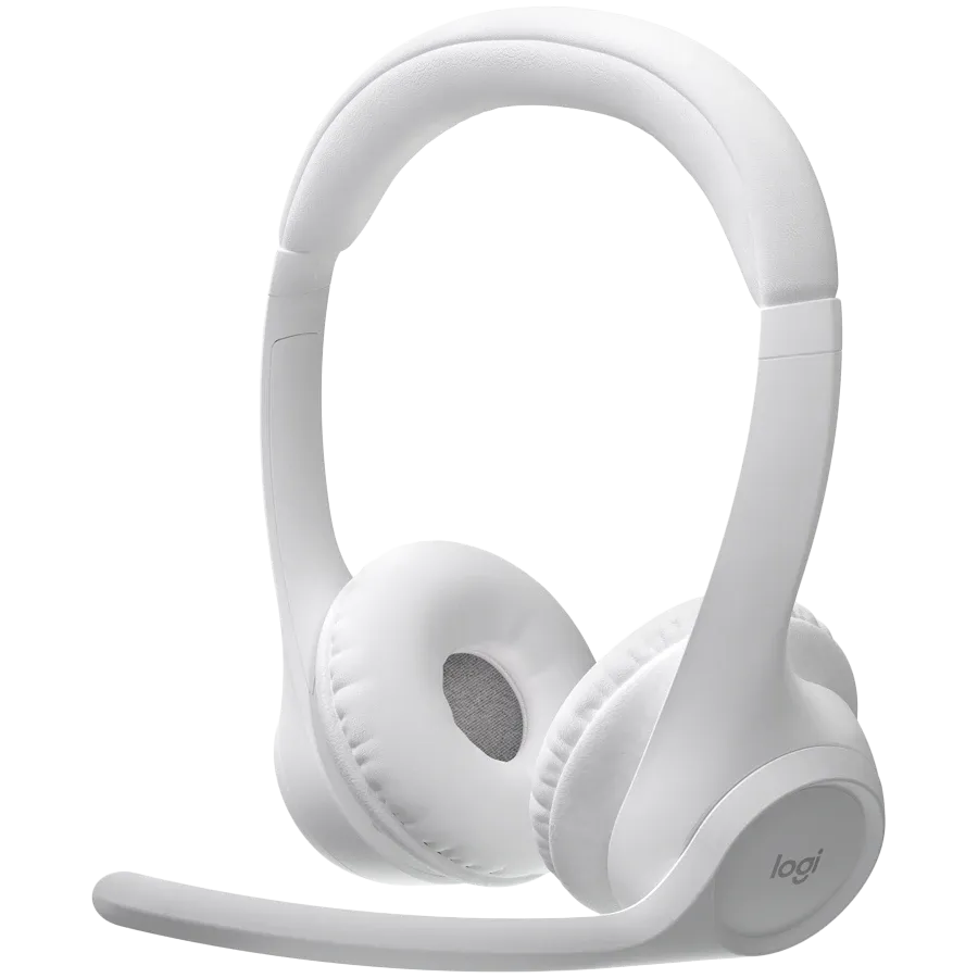 photo - LOGITECH Zone 300 {Бездротове} Гарнітура, Off-White