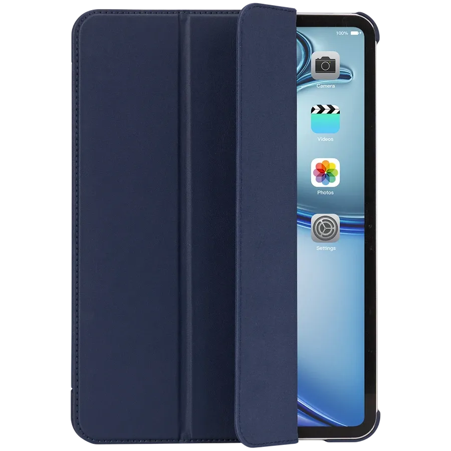 photo 1 - Чехол DECODED Smart Folio из текстурированного силикона для iPad Air 13 (M2/M3), Тёмно-синий