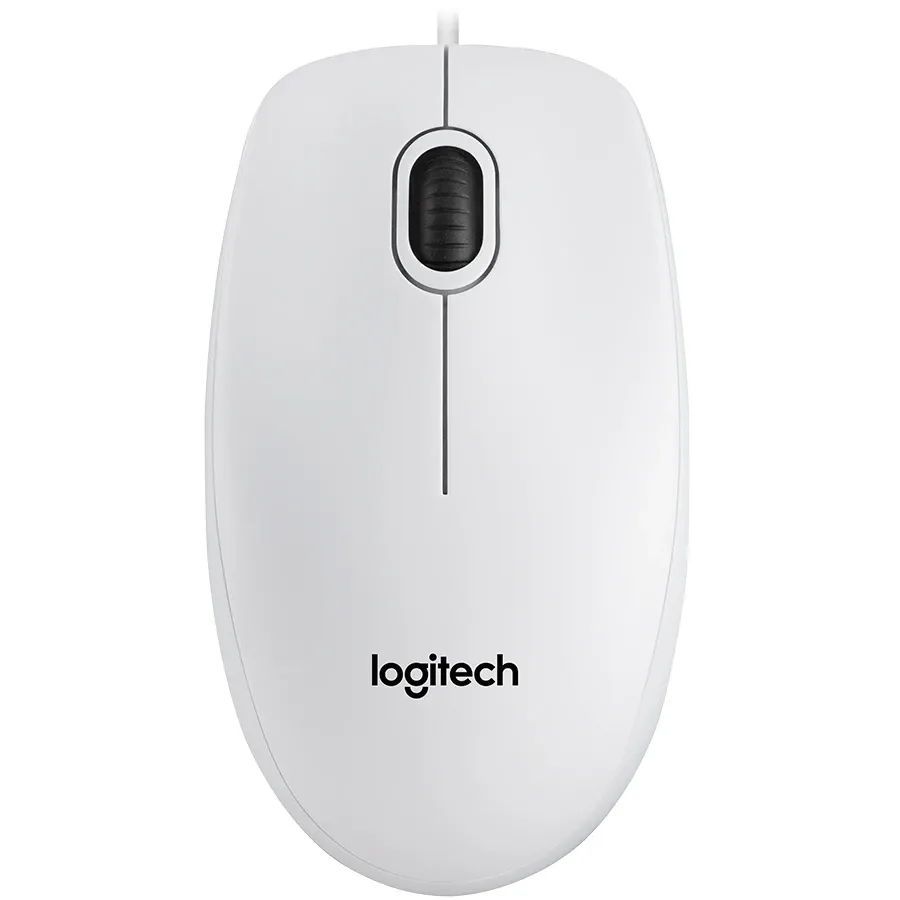 photo 1 - Мышь LOGITECH B100 USB White (L910-003360)