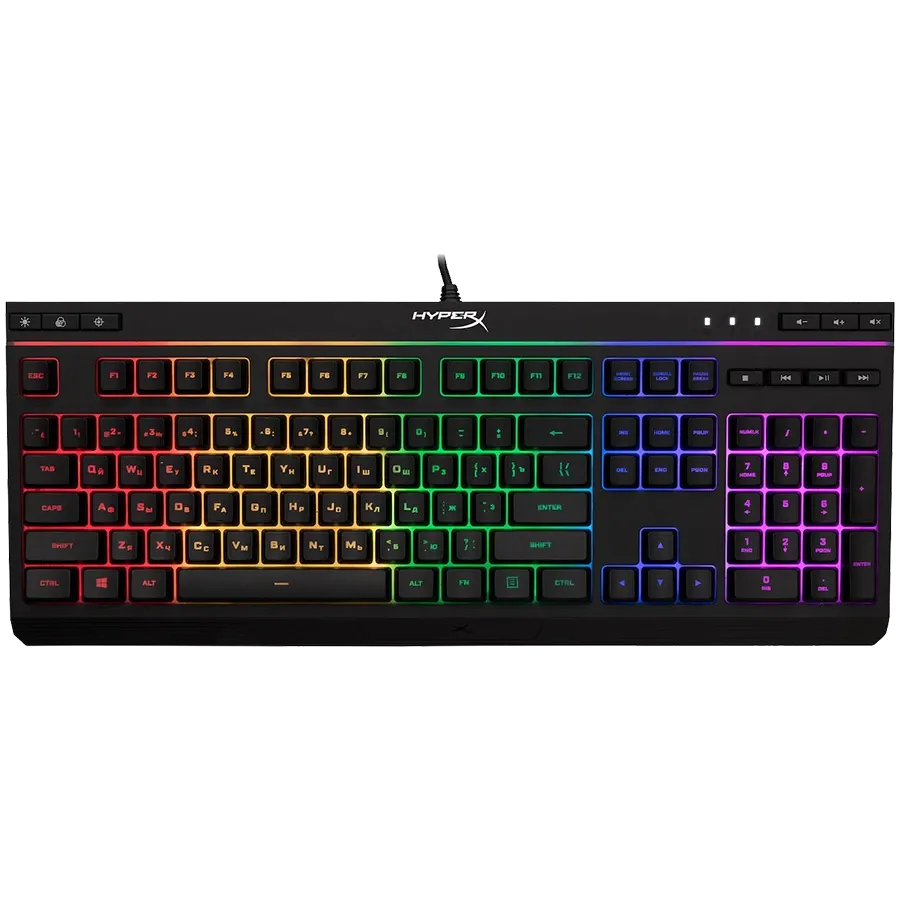 photo - Tastatură pentru gaming HYPERX Alloy Core RGB, Black