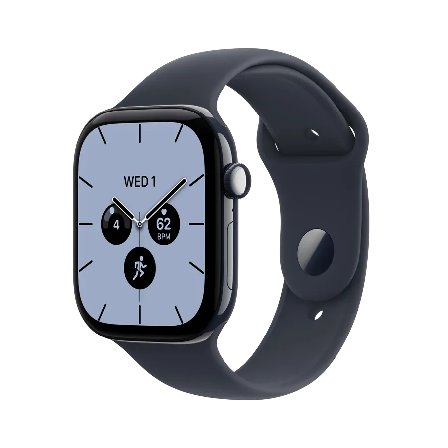 Apple Watch Series 12 GPS + Cellular,  Navy Blue Sport Band, M/L, 46mm, Night Blue – photo 1