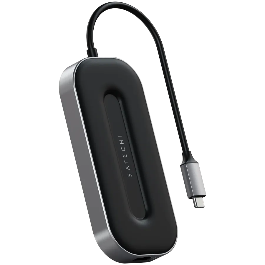 photo 2 - SATECHI  Multiport Adapter USB-4 MULTIPORT W2.5G ETHERNET Space Gray