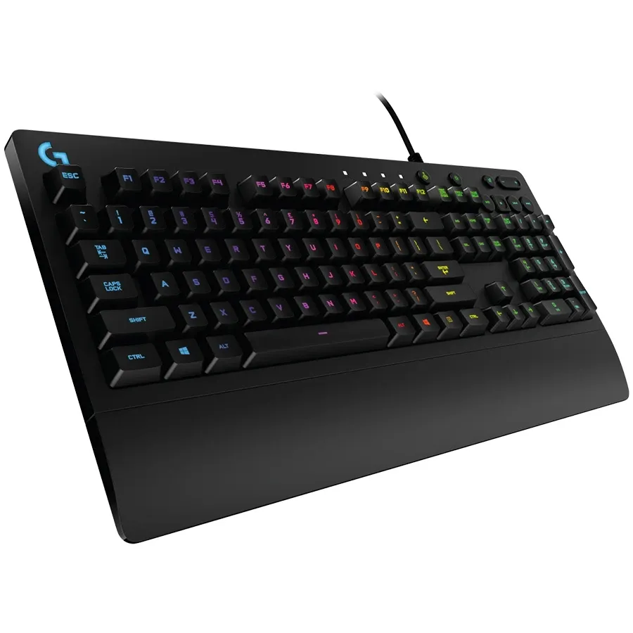 photo 2 - Клавіатура дротова LOGITECH G213 Prodigy Gaming USB UKR Black (L920-010740)