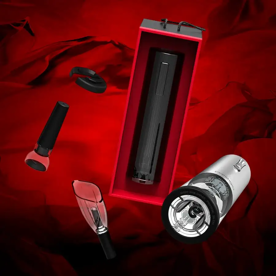 PRESTIGIO , Глянцеве сріблоSmart wine opener – photo 9