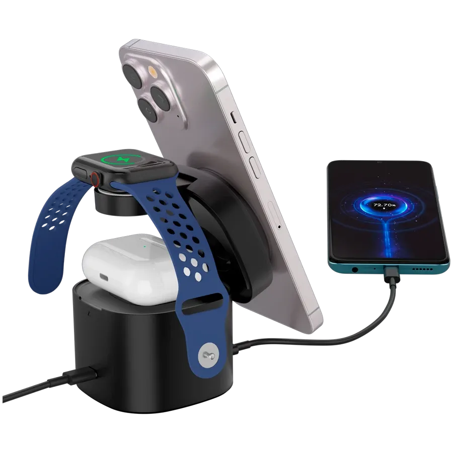 photo 4 - Беспроводное зарядное устройство CANYON OnCharge 405, 15 Вт, Чёрный