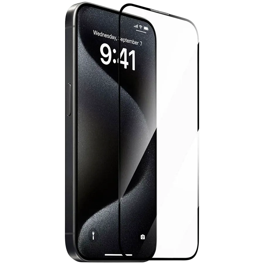 photo 1 - Sticlă de protecție WIWU pentru iPhone 15 Pro