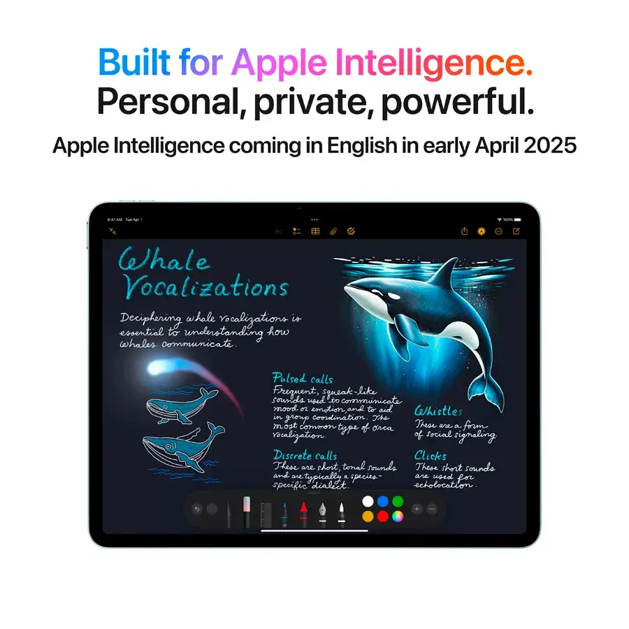iPad Air 11 M3, 128 GB Wi-Fi+4G 2025, Blue – photo 6