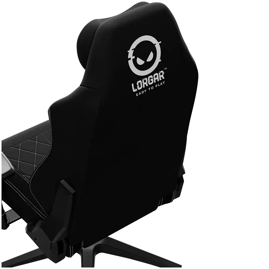 Игровое кресло LORGAR CHA 41, Чёрный/Белый – photo 20