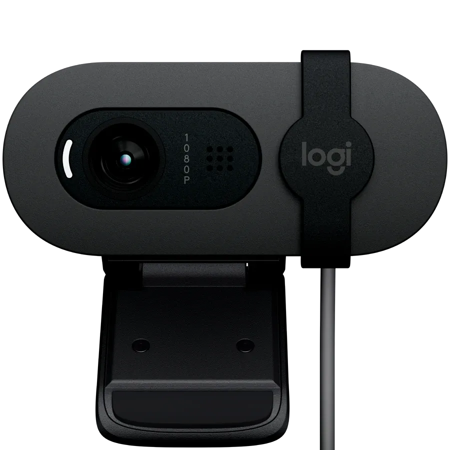 photo 1 - Веб-камера LOGITECH Brio 100 Full HD Webcam - GRAPHITE - USB - EMEA28-935 (L960-001585)