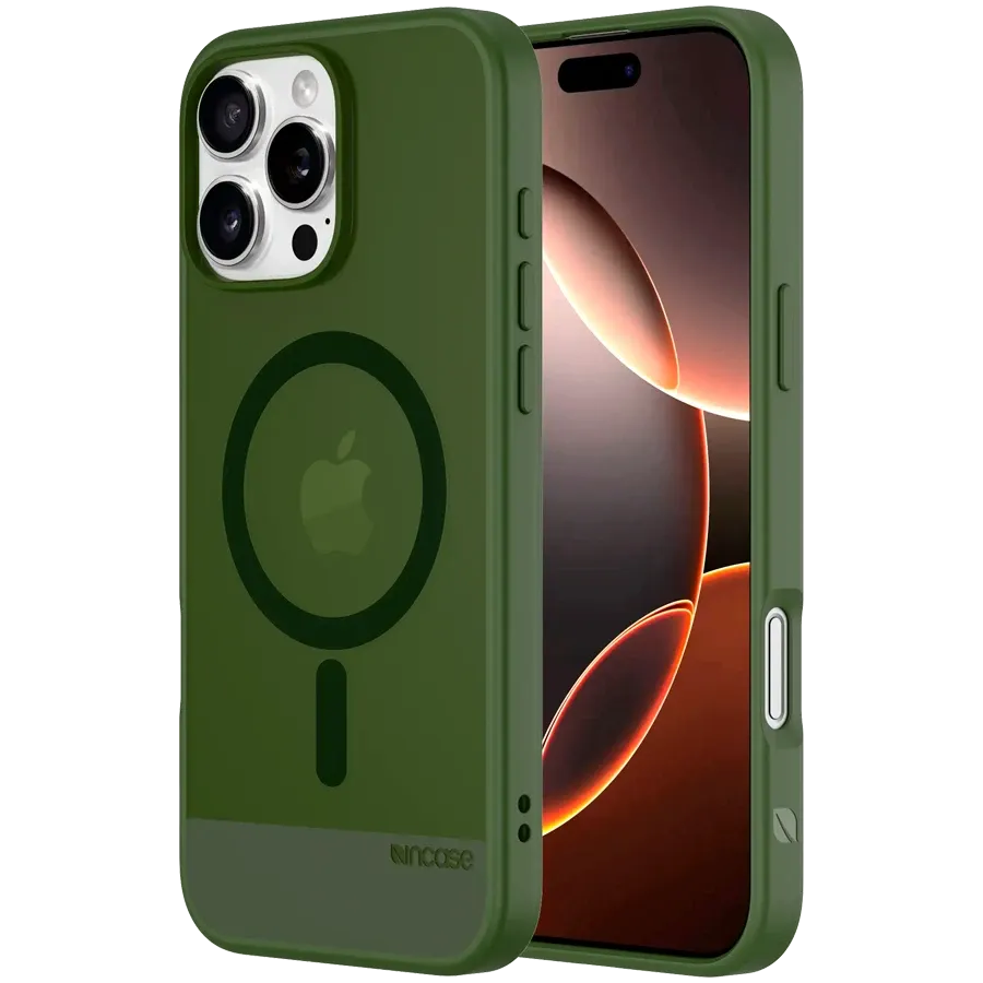 photo 2 - INCASE Case Slim Case MagSafe with MagSafe Highland Green for iPhone 16 Pro Max