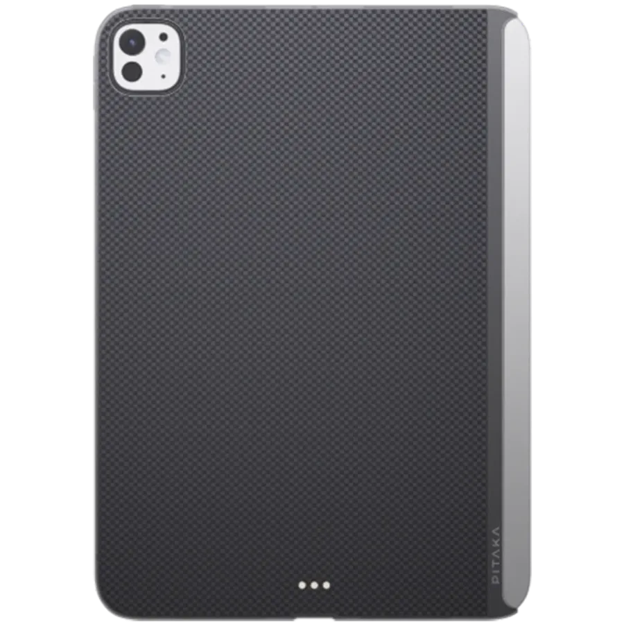 photo - Чехол PITAKA Smart Folio MagEZ для iPad Pro 11 (M4), Чёрный/Серый