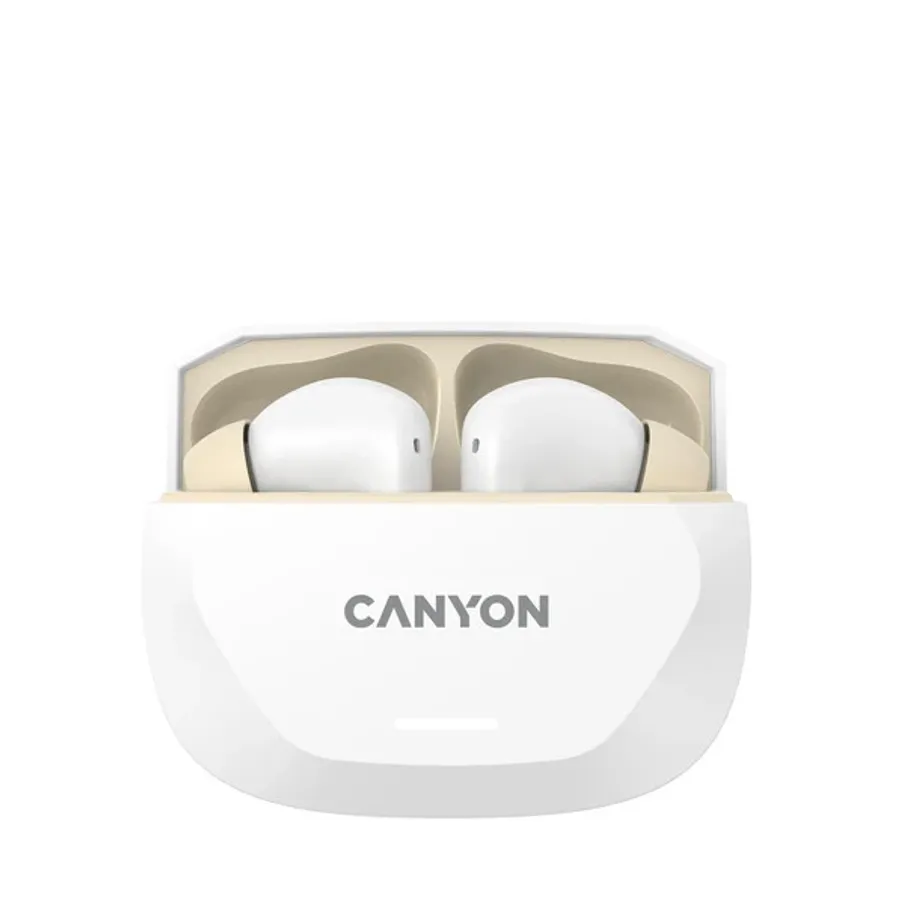 photo 2 - CANYON TWS-7 Беспроводные наушники, White/Beige
