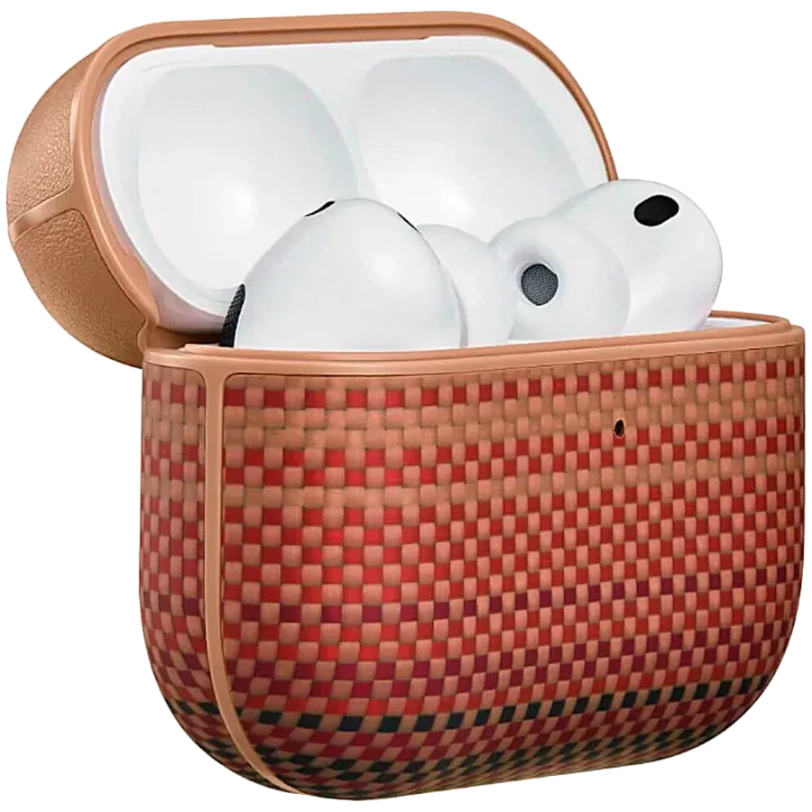 photo 2 - PITAKA Case Aramid Fiber Case with MagSafe Sunset for AirPods Pro (Gen3)