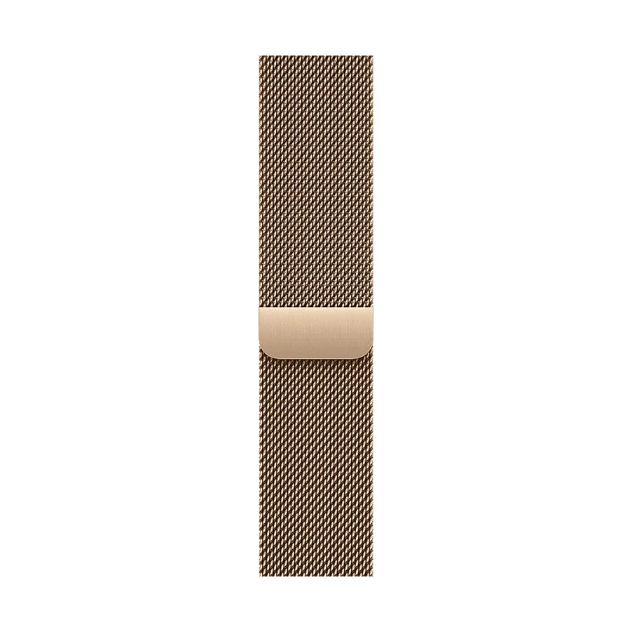 photo 1 - Apple Milanese Loop Ремешок для Apple Watch 44/45/46/49 mm, Размер S/M, Золото