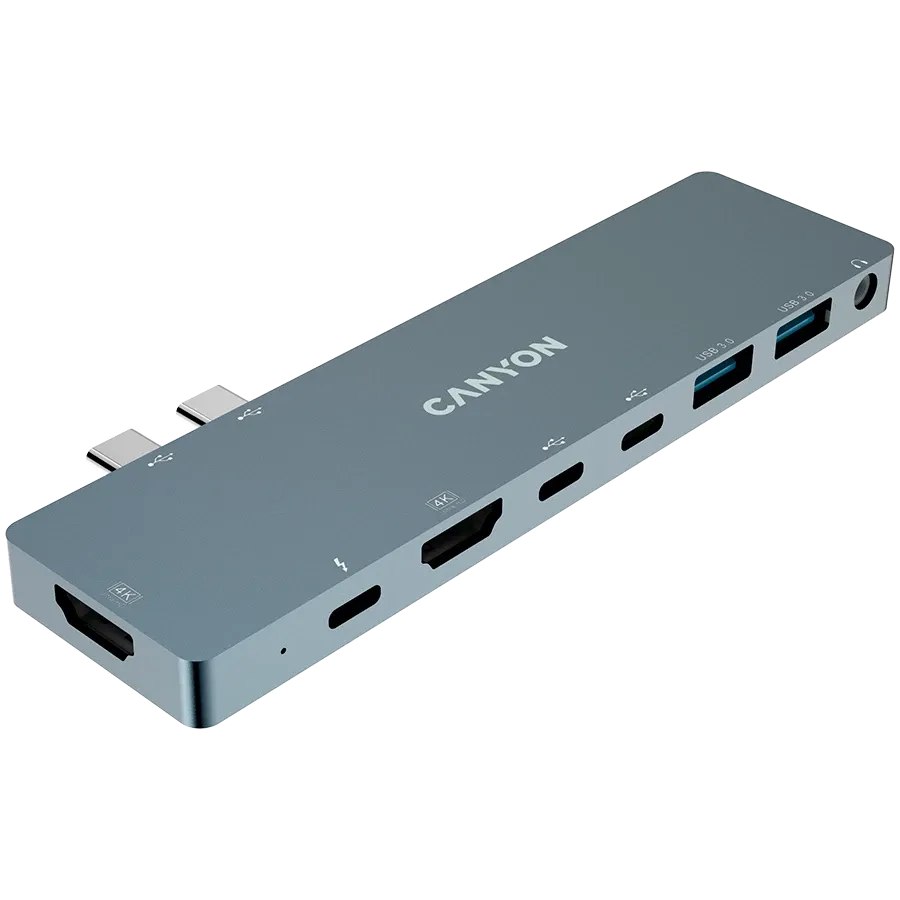 photo 3 - Мультипортовая док-станция CANYON 8в1 USB Type С (CNS-TDS08DG)
