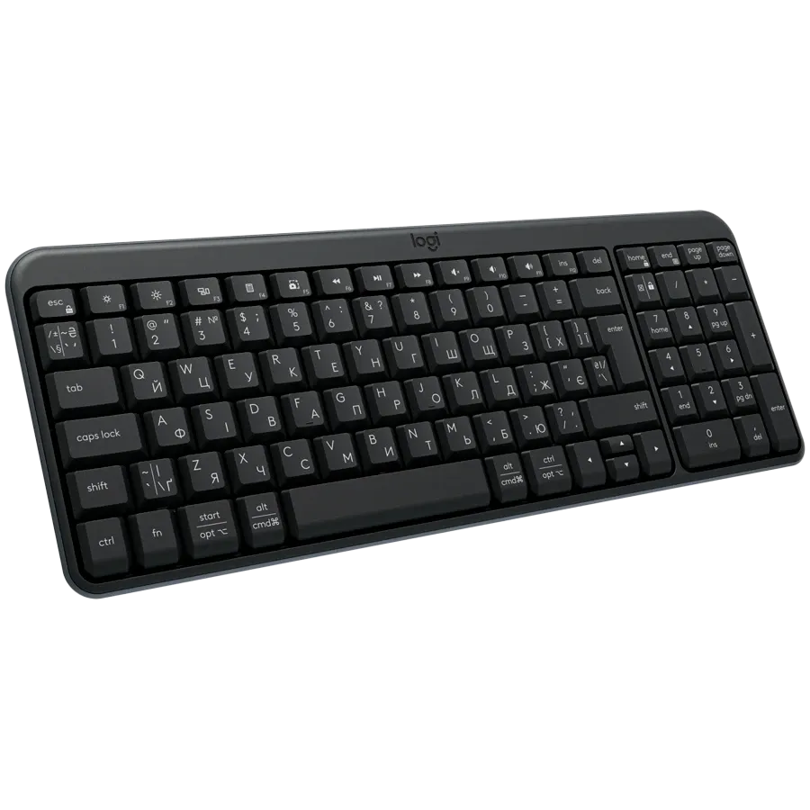 photo - LOGITECH K250 Клавіатура, Графітовий сірий