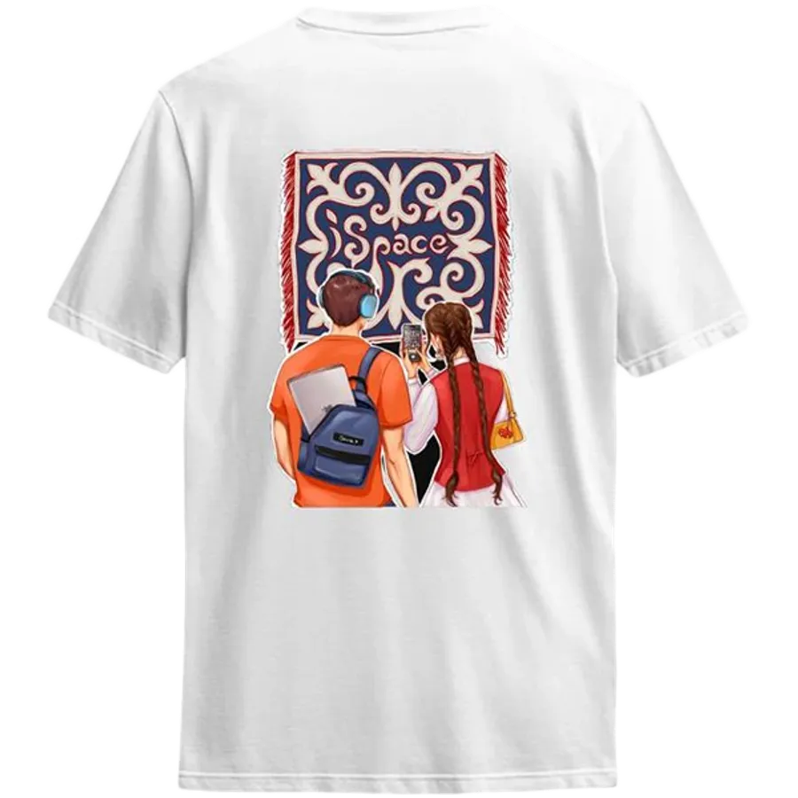 photo - Футболка «iSpace», Ақ