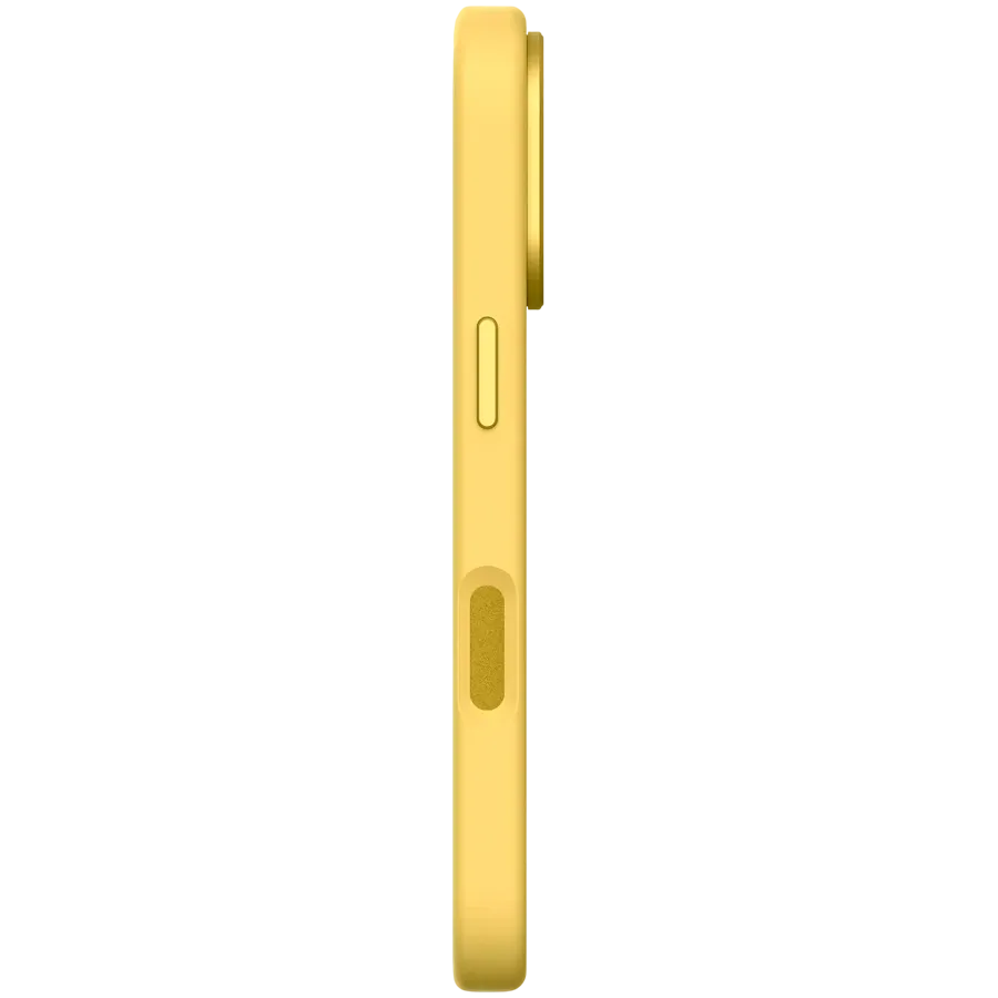 photo 4 - DECODED Case Silicone Case with MagSafe Popcorn Yellow for iPhone 16 Pro
