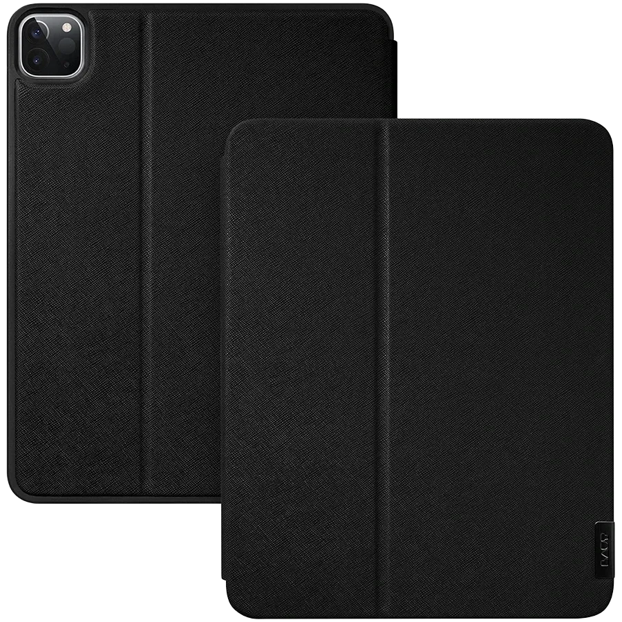 photo 1 - Обложка Smart Folio LAUT PRESTIGE Folio Чёрная для iPad Pro 12,9 дюйма (3-го, 4-го и 5-го поколения)