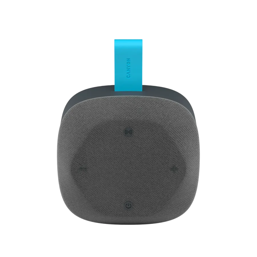 photo 4 - CANYON CNE-CBTSP10 Portable Speaker, Gray/Blue