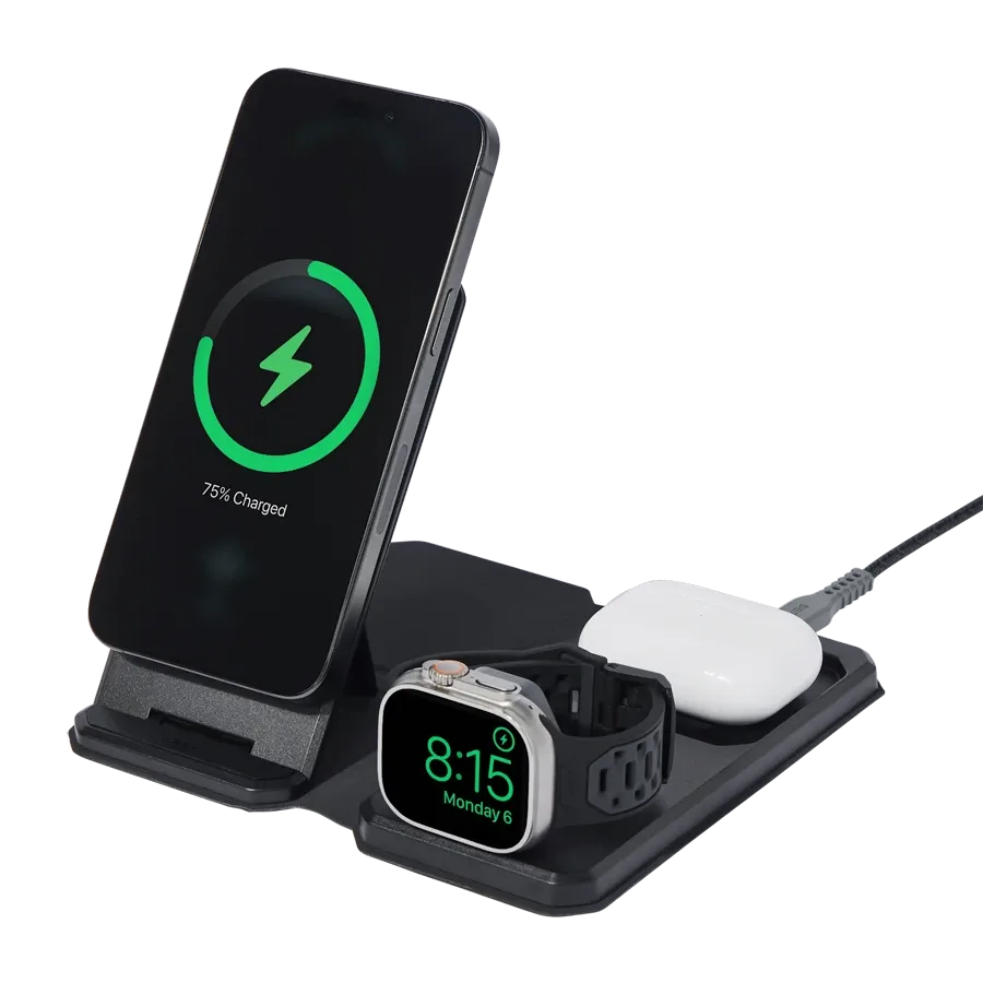 photo 4 - Încărcător wireless UAG, 15 W, Black/Gray