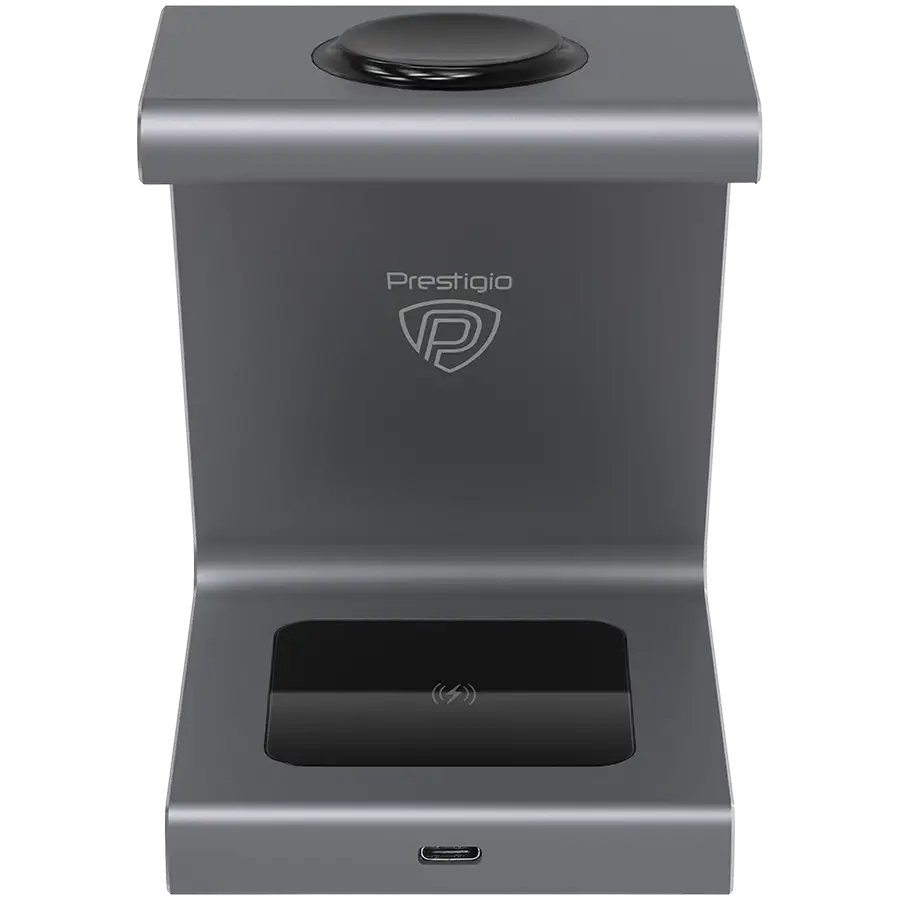Бездротовий зарядний пристрій Prestigio Revolt A8 Black – photo 7